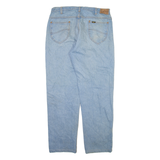LEE Mens Jeans Blue Regular Straight W34 L30