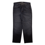 7 FOR ALL MANKIND Mens Jeans Grey Regular Straight Stone Wash W32 L28