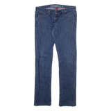 GUESS Womens Jeans Blue Slim Straight W30 L31