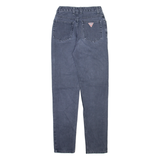 GUESS JEANS Womens Jeans Grey Slim Skinny Stone Wash W22 L28