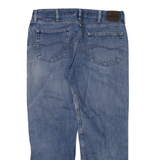 LEE Mens Jeans Blue Regular Straight Stone Wash W34 L28