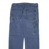 KEY Carpenter Mens Jeans Blue Regular Straight W34 L32