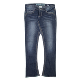 HYDRAULIC JEANS Womens Jeans Blue Slim Bootcut Stone Wash W32 L32