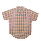 CROCODILE Mens Shirt Pink Check M