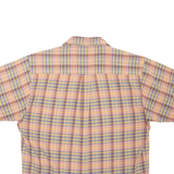 CROCODILE Mens Shirt Pink Check M
