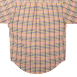 CROCODILE Mens Shirt Pink Check M