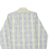 MARC THOMBARD Mens Shirt Yellow Striped Long Sleeve M