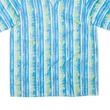 Womens Shirt Blue Floral S