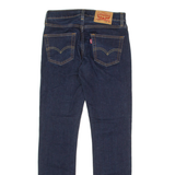 LEVI'S 511 Jeans Mens Blue Skinny Straight W28 L32