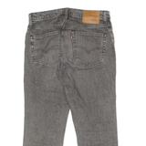 LEVI'S 511 BIG E Jeans Mens Grey Slim Straight Stone Wash W31 L24