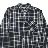 CARHARTT Mens Shirt Black Check Long Sleeve M