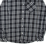 CARHARTT Mens Shirt Black Check Long Sleeve M