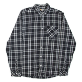 CARHARTT Mens Shirt Black Check Long Sleeve M