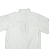 WOODPECKER Mens Plain Shirt White M