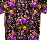 FULL COLLECTION Mens Shirt Black Floral M