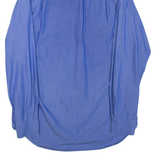 VALENTINO Mens Plain Shirt Blue Long Sleeve S