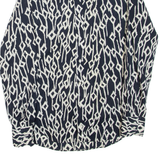 MICHEL DANTES Mens Shirt Black Long Sleeve S