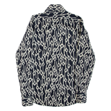 MICHEL DANTES Mens Shirt Black Long Sleeve S