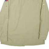 XENA Mens Worker Shirt Beige Long Sleeve L