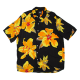 ONLY & SONS Mens Shirt Black Floral 2XL
