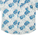 OLD NAVY Slim Fit Mens Shirt Blue Floral XL