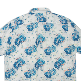 OLD NAVY Slim Fit Mens Shirt Blue Floral XL