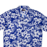 Mens Shirt Blue Floral L