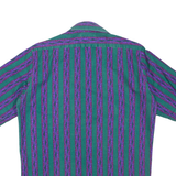 BONDS Mens Shirt Green Striped L