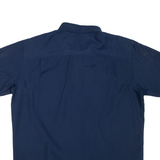 COLUMBIA Mens Plain Shirt Blue L