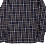 PAUL & SHARK Mens Shirt Blue Check Long Sleeve L