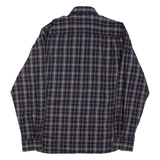PAUL & SHARK Mens Shirt Blue Check Long Sleeve L