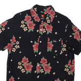 RIDING CULTURE Mens Shirt Black Floral M