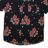 RIDING CULTURE Mens Shirt Black Floral M