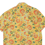 SPRINGFIELD Mens Shirt Yellow Floral M