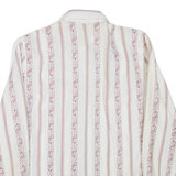 Womens Shirt White Paisley Long Sleeve M