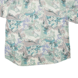 Mens Shirt Green Viscose XL