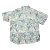 Mens Shirt Green Viscose XL