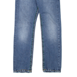 CAMP DAVID Mens Jeans Blue Slim Straight Stone Wash W30 L30