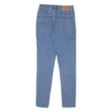 LEVI'S 721 High Rise Womens Jeans Blue Slim Skinny W27 L30