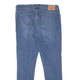LEVI'S 711 Womens Jeans Blue Slim Skinny Stone Wash W28 L30