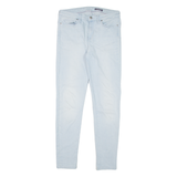 TOMMY HILFIGER Womens Jeans Blue Slim Skinny Stone Wash W28 L29