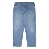 CARHARTT Workwear Mens Jeans Blue Relaxed Tapered W35 L29