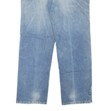 CARHARTT Workwear Mens Jeans Blue Relaxed Straight Stone Wash W35 L30