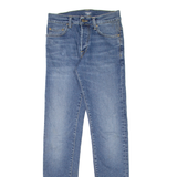 CARHARTT WIP Womens Jeans Blue Slim Tapered Stone Wash W26 L33
