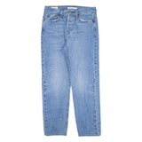 LEVI'S Wedgie BIG E Womens Jeans Blue Regular Tapered W26 L24