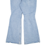 LEVI'S 70's High BIG E Distressed Womens Jeans Blue Regular Flared W31 L30