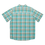 JACK WOLFSKIN Mens Shirt Blue Check M