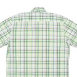 TOMMY HILFIGER Mens Shirt Green Check L
