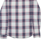 LEVI'S Mens Shirt Blue Check Long Sleeve M