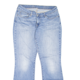 LEVI'S Womens Jeans Blue Slim Bootcut Stone Wash W32 L32